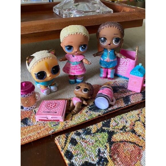EUC LOL Surprise Doll Lil Pet Secret Agent Slumber Party Makeover Hair Set - Picture 10 of 10